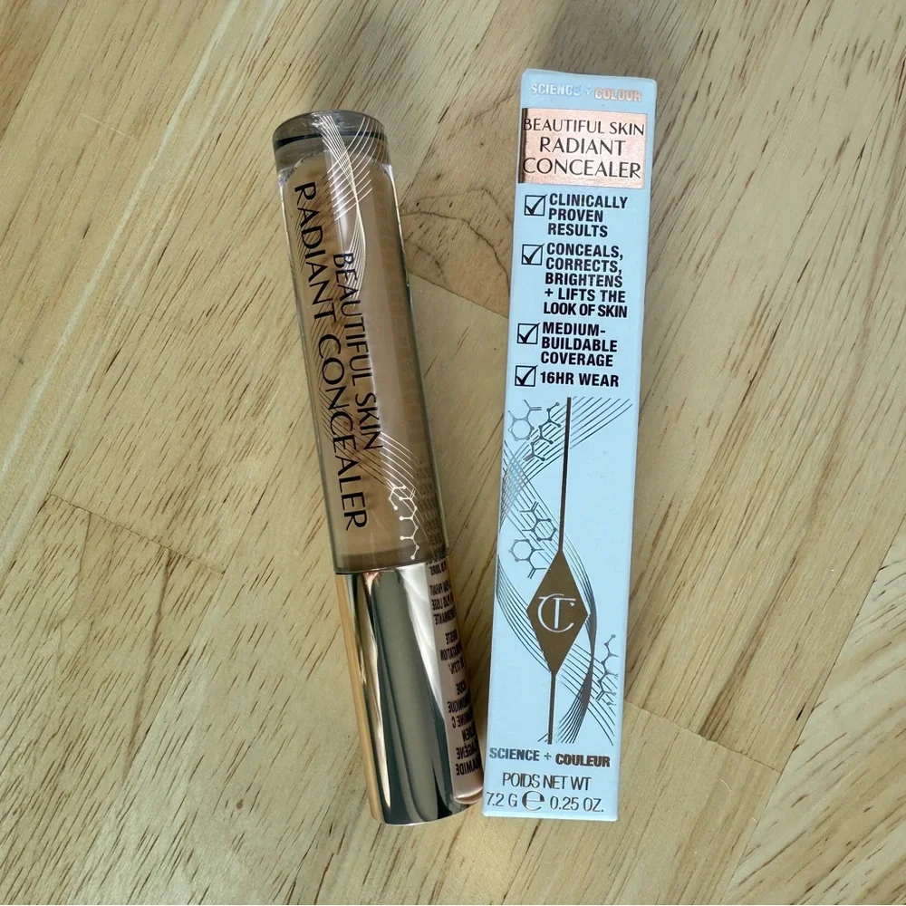 NWT NIB Charlotte Tilbury Beautiful Skin Concealer (13 Deep)